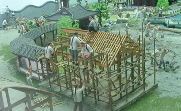 古建筑模型制作